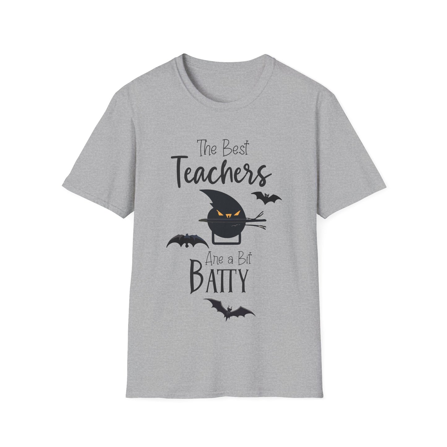 The Best Teachers Are a Bit Batty T-Shirt | Funny Halloween Teacher Tee