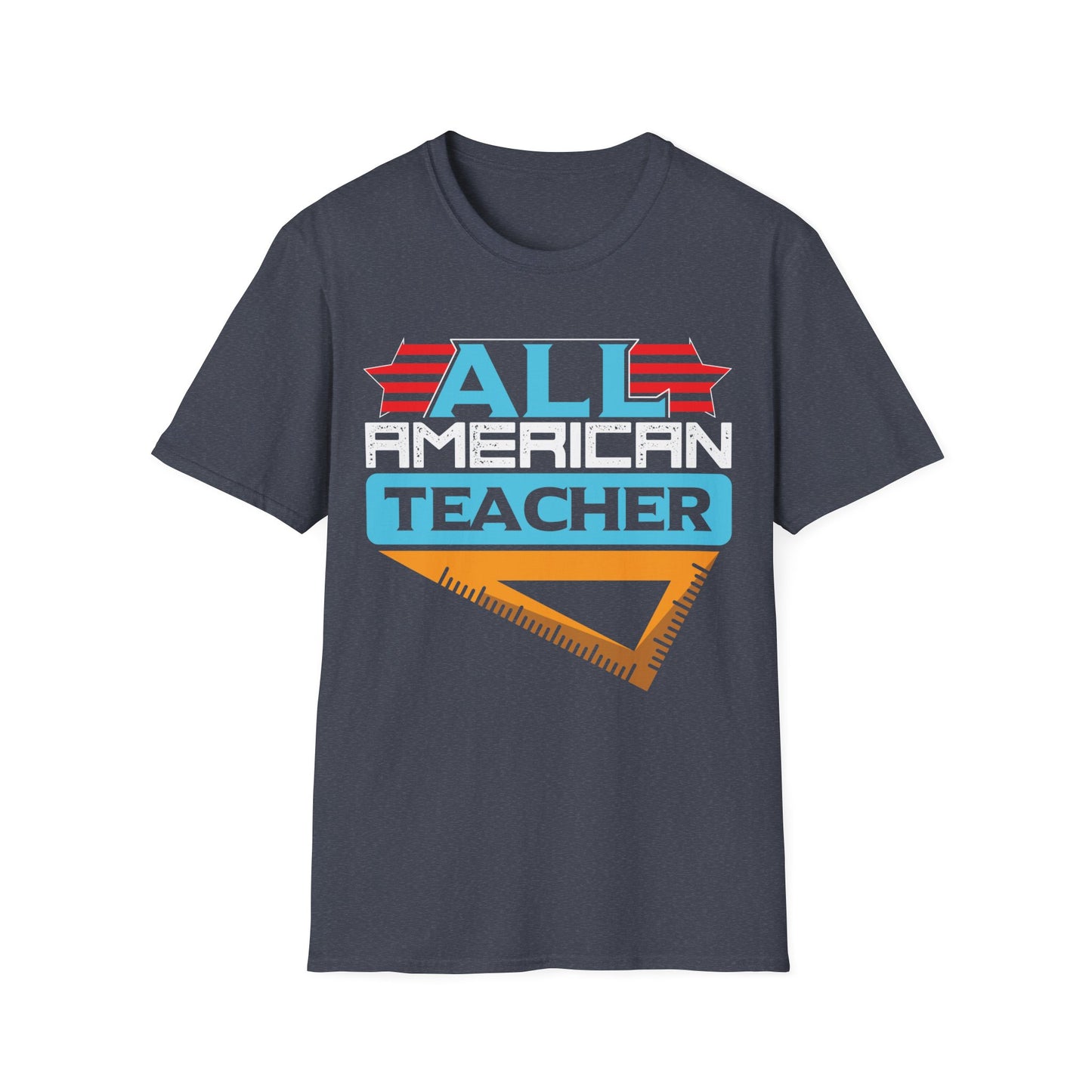 All American Teacher - Unisex Short Sleeve T-Shirt