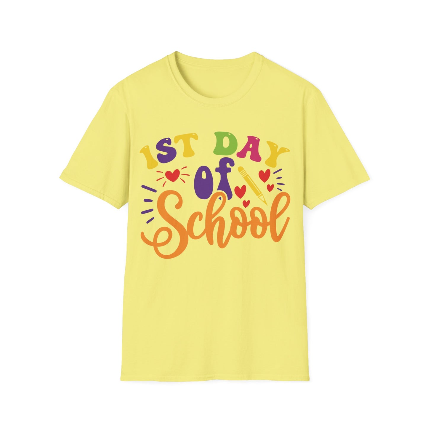 1st Day Of School - Back To School T-Shirt