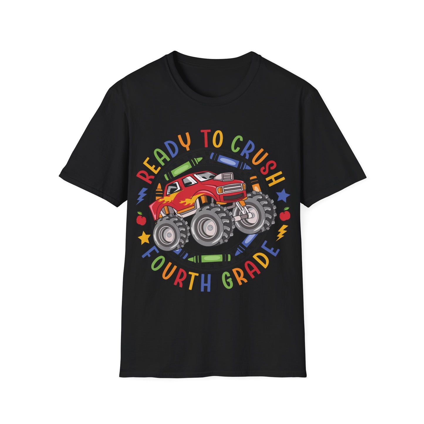 Ready to crush 4th Grade - Teachers Unisex T-Shirt