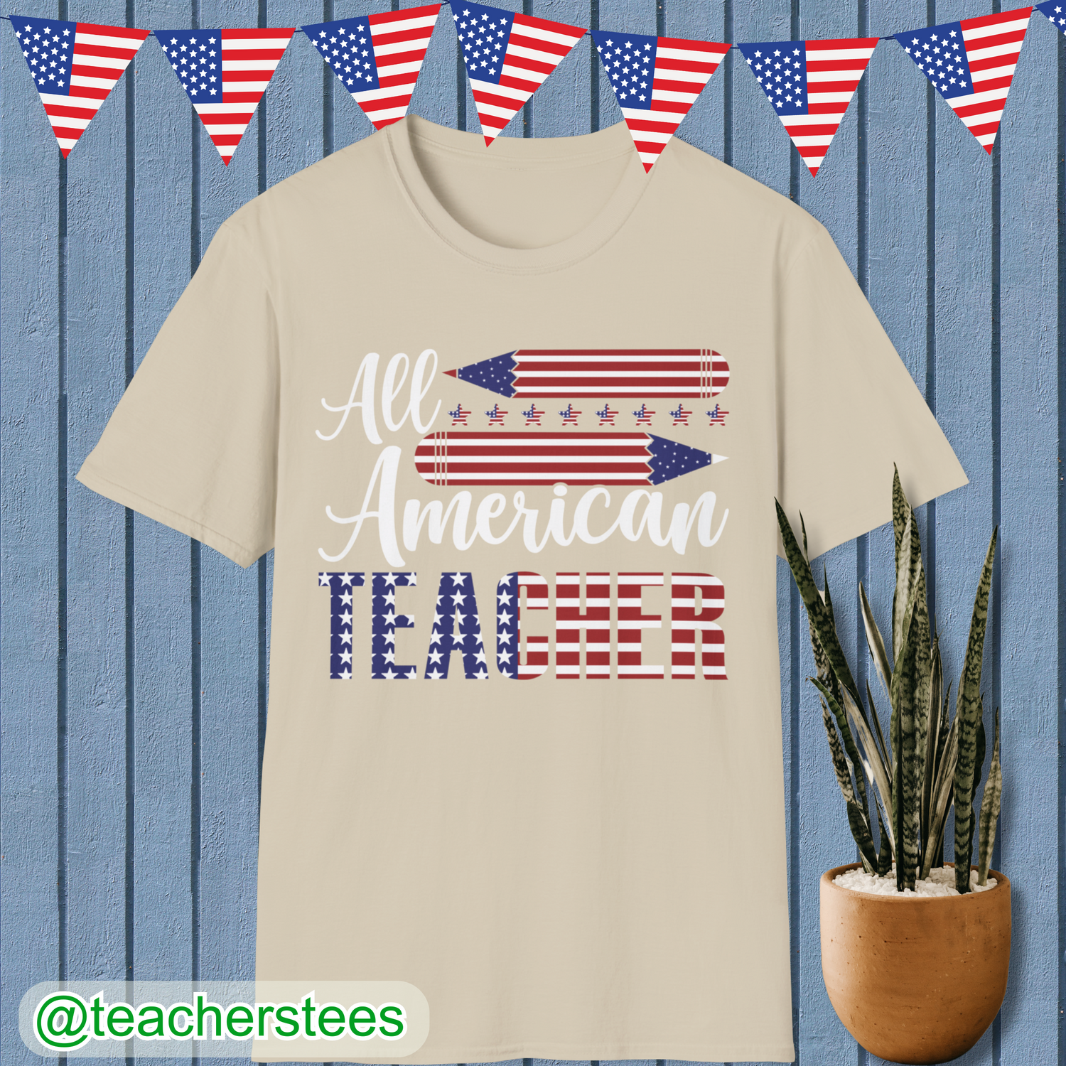 🎆 4th of July T-Shirts + Hoodies for Teachers