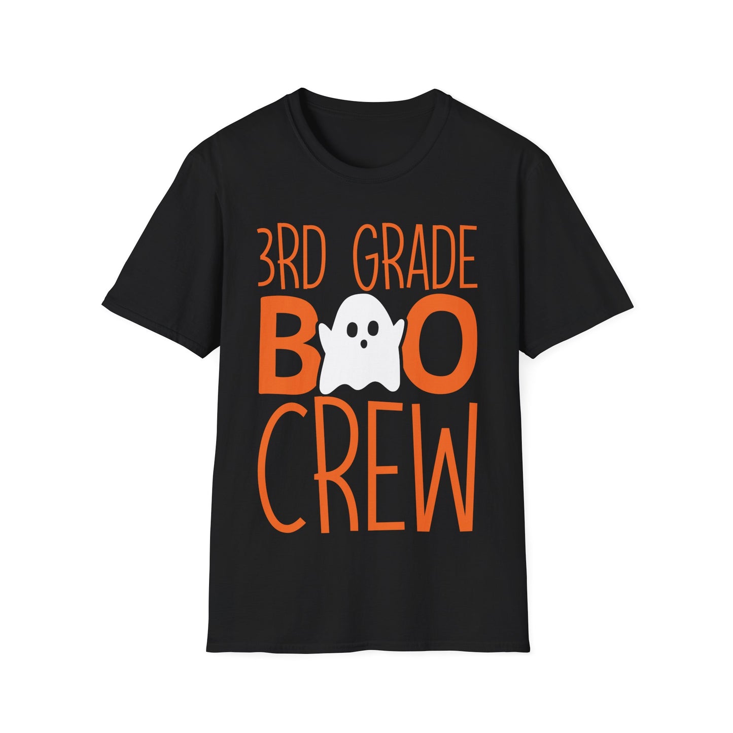 3rd Grade Boo Crew Shirt | Fun Ghost Halloween Teacher + Student Tee