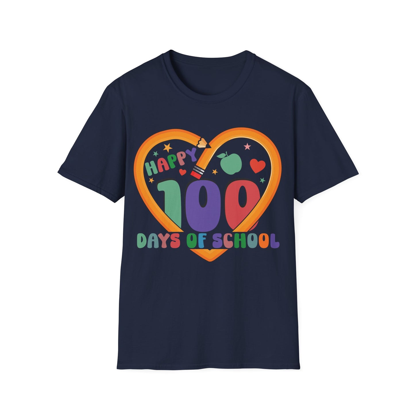 Happy 100 Days of School Unisex Jersey T-Shirt