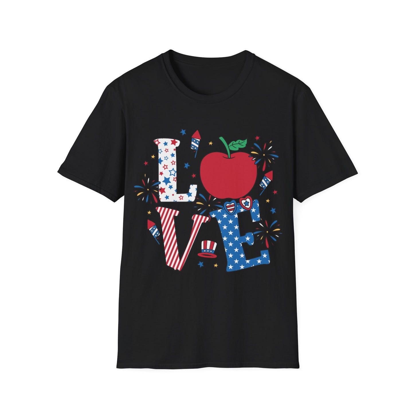Love - Teacher - Unisex Short Sleeve T-Shirt