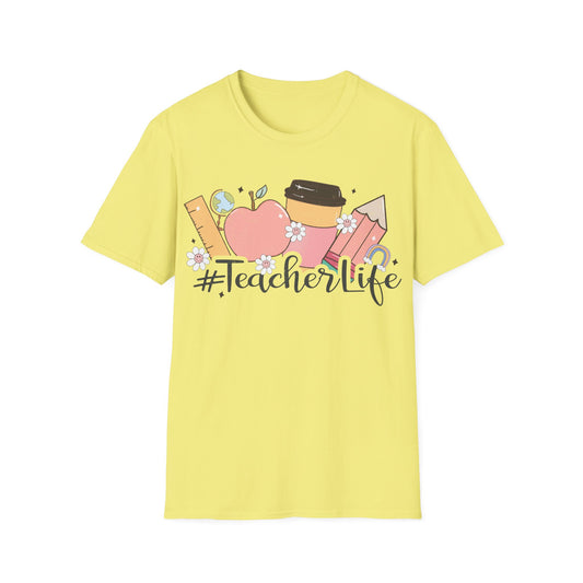 Teacher Life - Cute, Graphic, Playful Teacher T-shirt