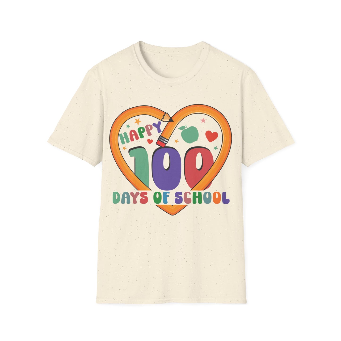 Happy 100 Days of School Unisex Jersey T-Shirt