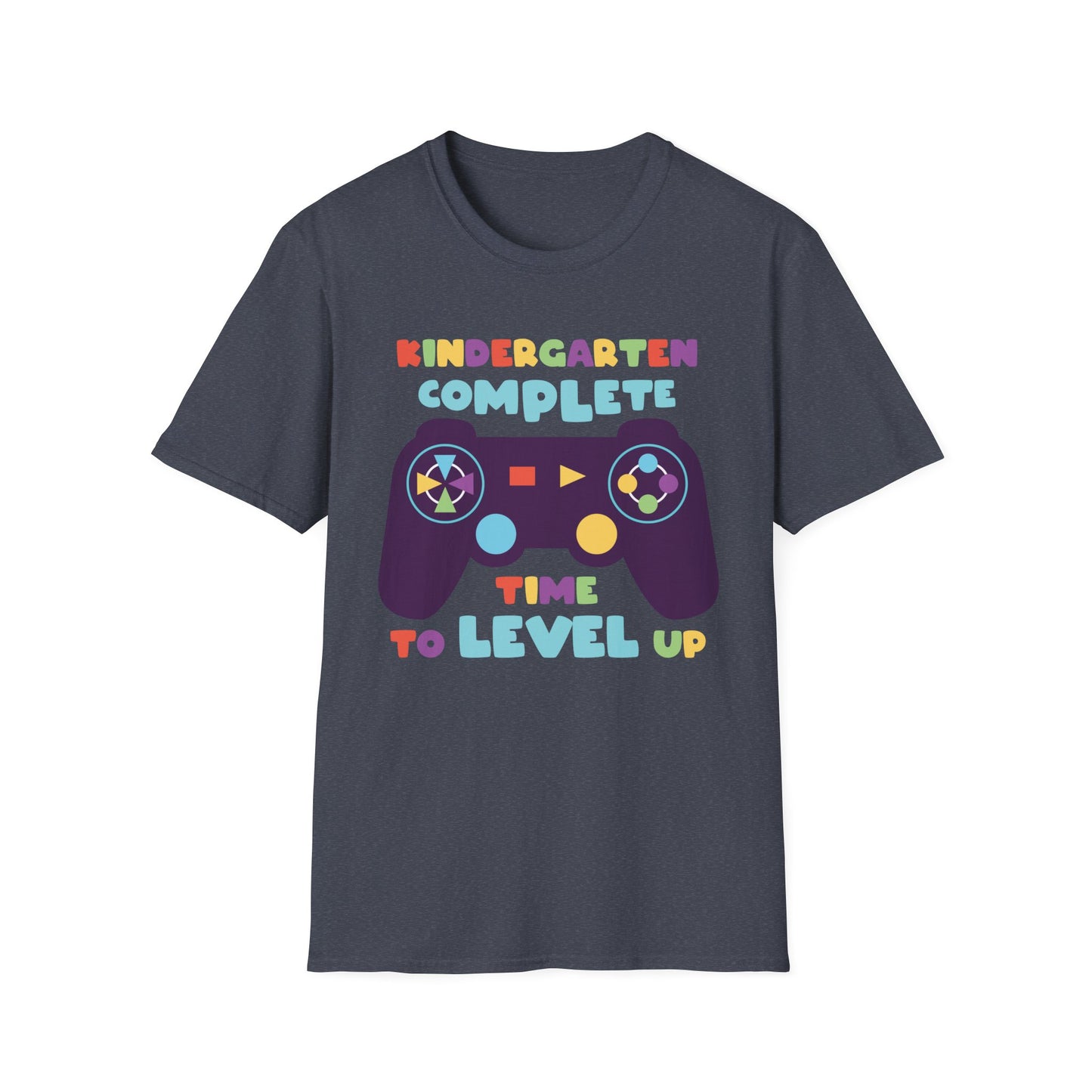 Kindergarten Complete Gamer Tee - Time to Level Up Unisex Short Sleeve T-Shirts