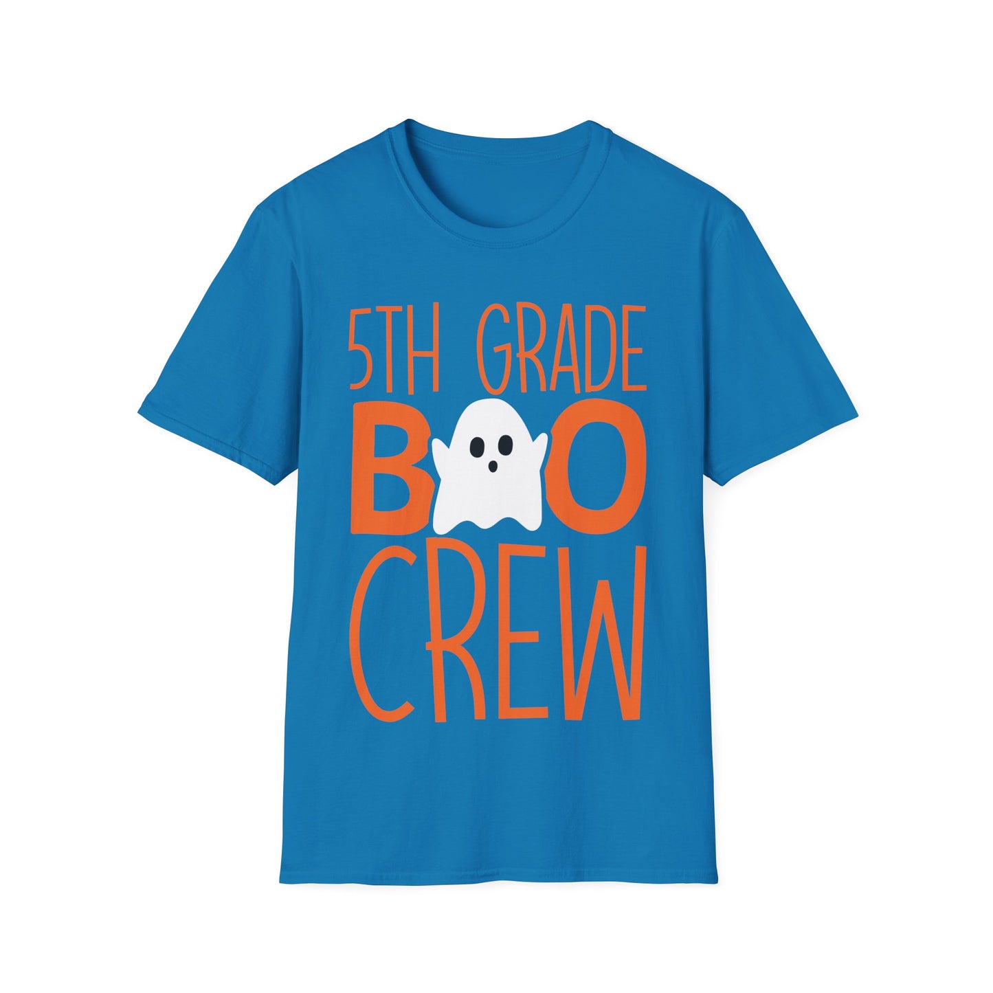 5th Grade Boo Crew Shirt | Adorable Ghost Boo Crew Halloween Tee for Teachers + Kids