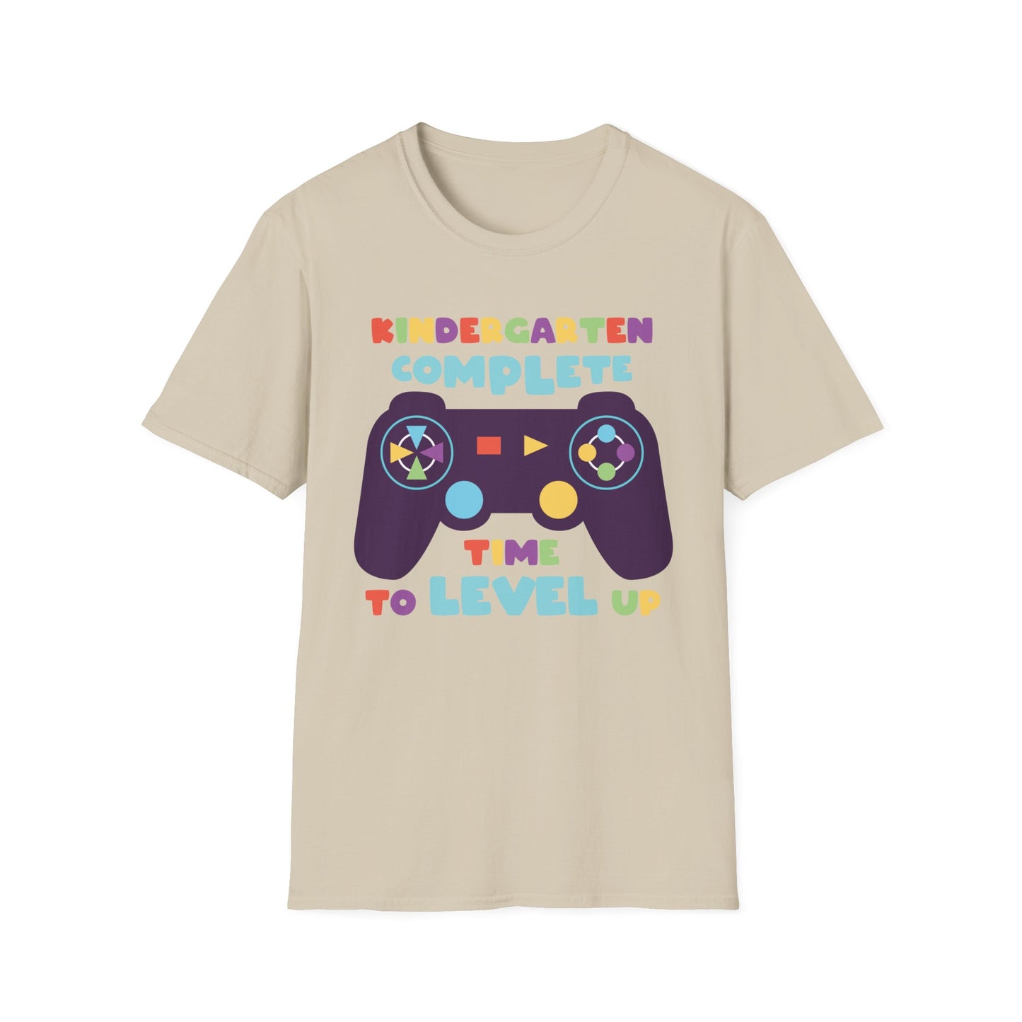 Kindergarten Complete Gamer Tee - Time to Level Up Unisex Short Sleeve T-Shirts
