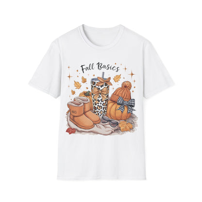 Fall Basics Shirt – Cozy Autumn Outfit Pumpkin Spice Graphic Tee