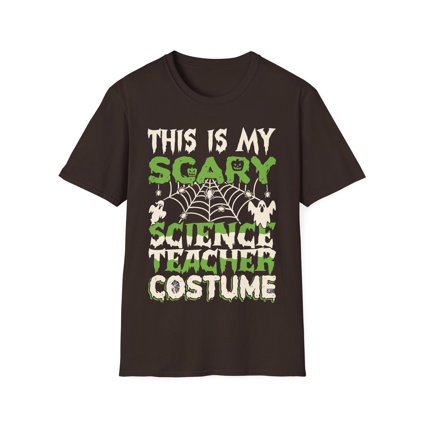 This Is My Scary Science Teacher Costume Halloween T-Shirt For Science Teachers