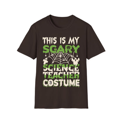 This Is My Scary Science Teacher Costume Halloween T-Shirt For Science Teachers