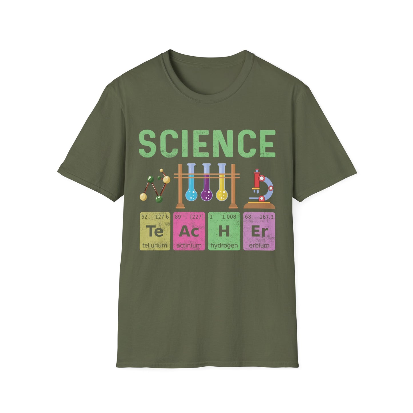 Science Teacher - Cheerful Unisex Short Sleeve T-Shirt