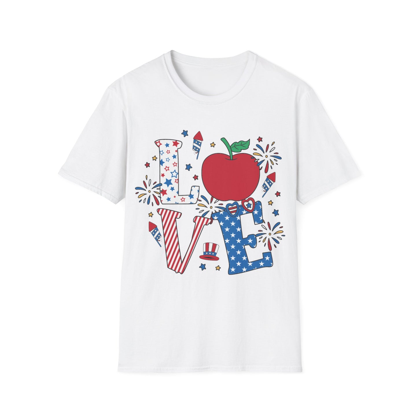 Love - Teacher - Unisex Short Sleeve T-Shirt