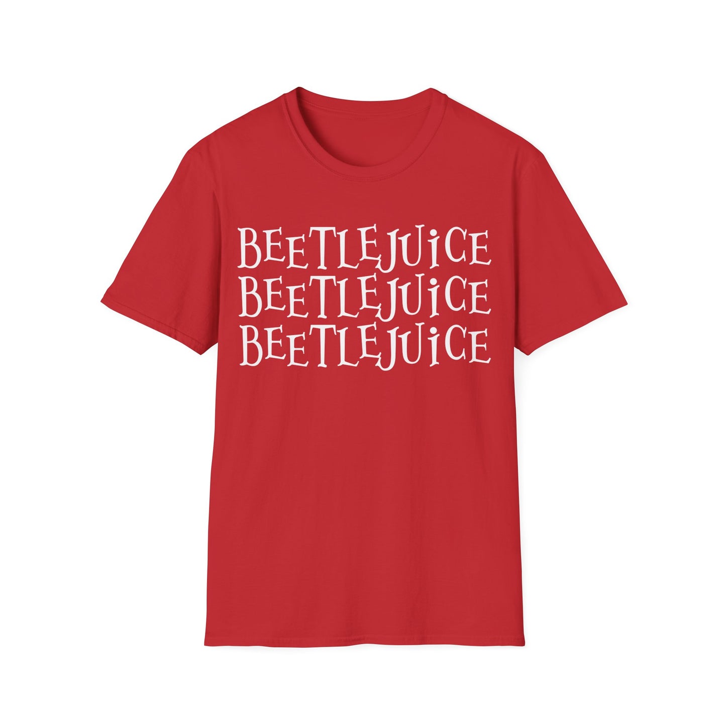 Beetlejuice x3 Spooky Teacher T-Shirt | Funny Halloween Graphic Tee