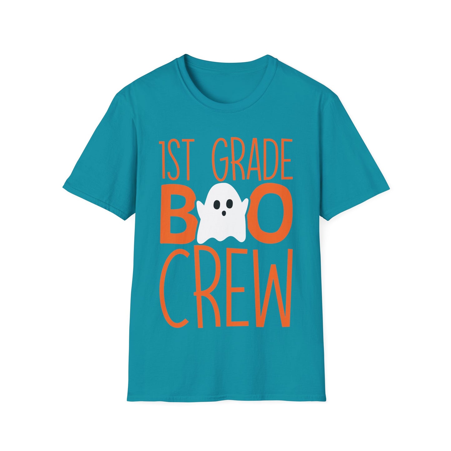 1st Grade Boo Crew Shirt | Cute Ghost Halloween Teacher + Student Tee