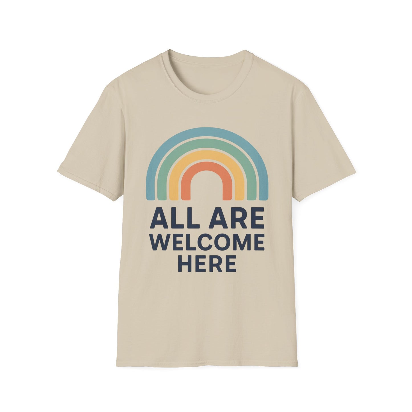 All Are Welcome Here - Neurodiversity + Inclusion - T-Shirt