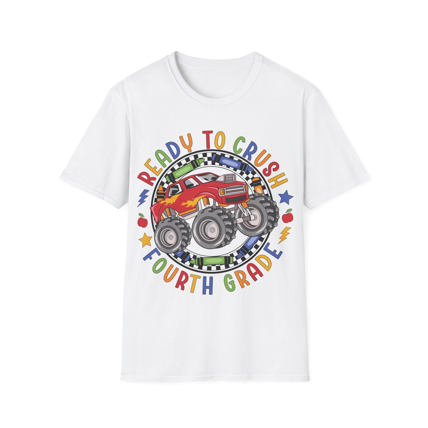 Ready to crush 4th Grade - Teachers Unisex T-Shirt