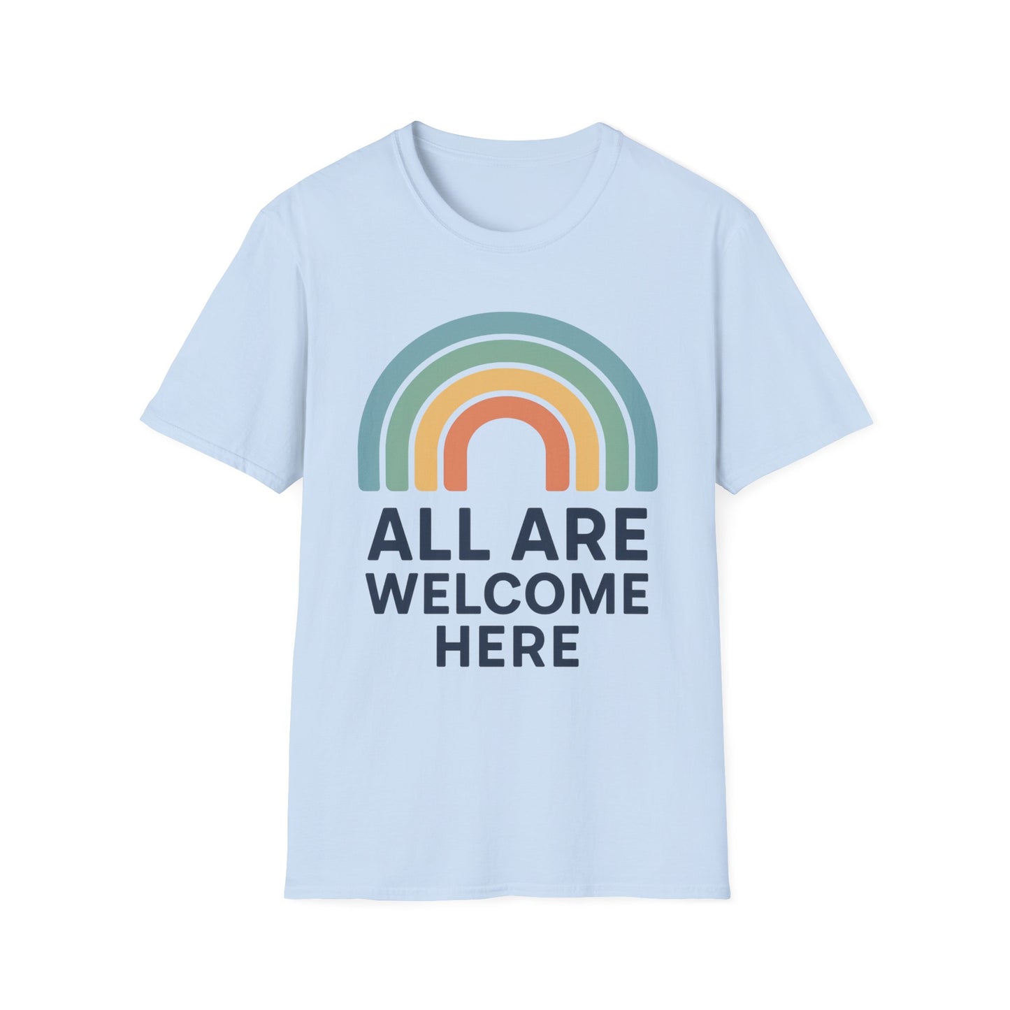 All Are Welcome Here - Neurodiversity + Inclusion - T-Shirt