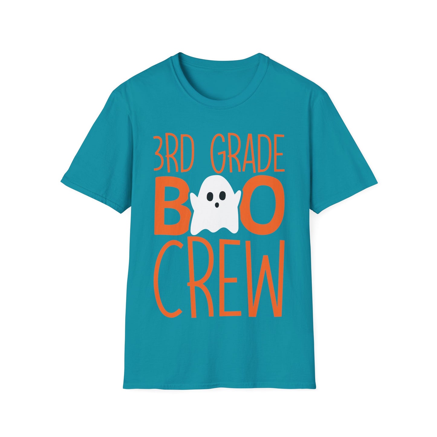 3rd Grade Boo Crew Shirt | Fun Ghost Halloween Teacher + Student Tee