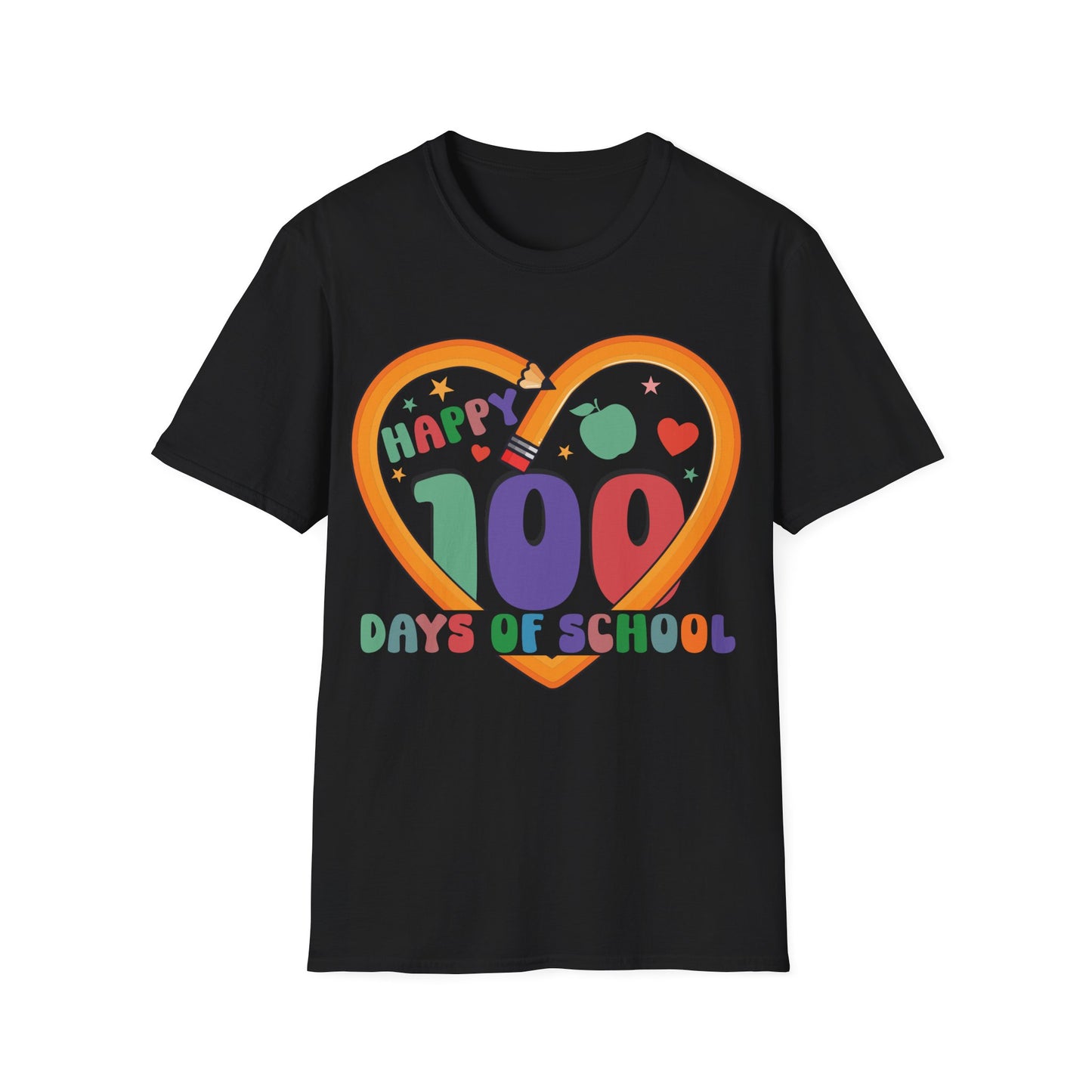 Happy 100 Days of School Unisex Jersey T-Shirt