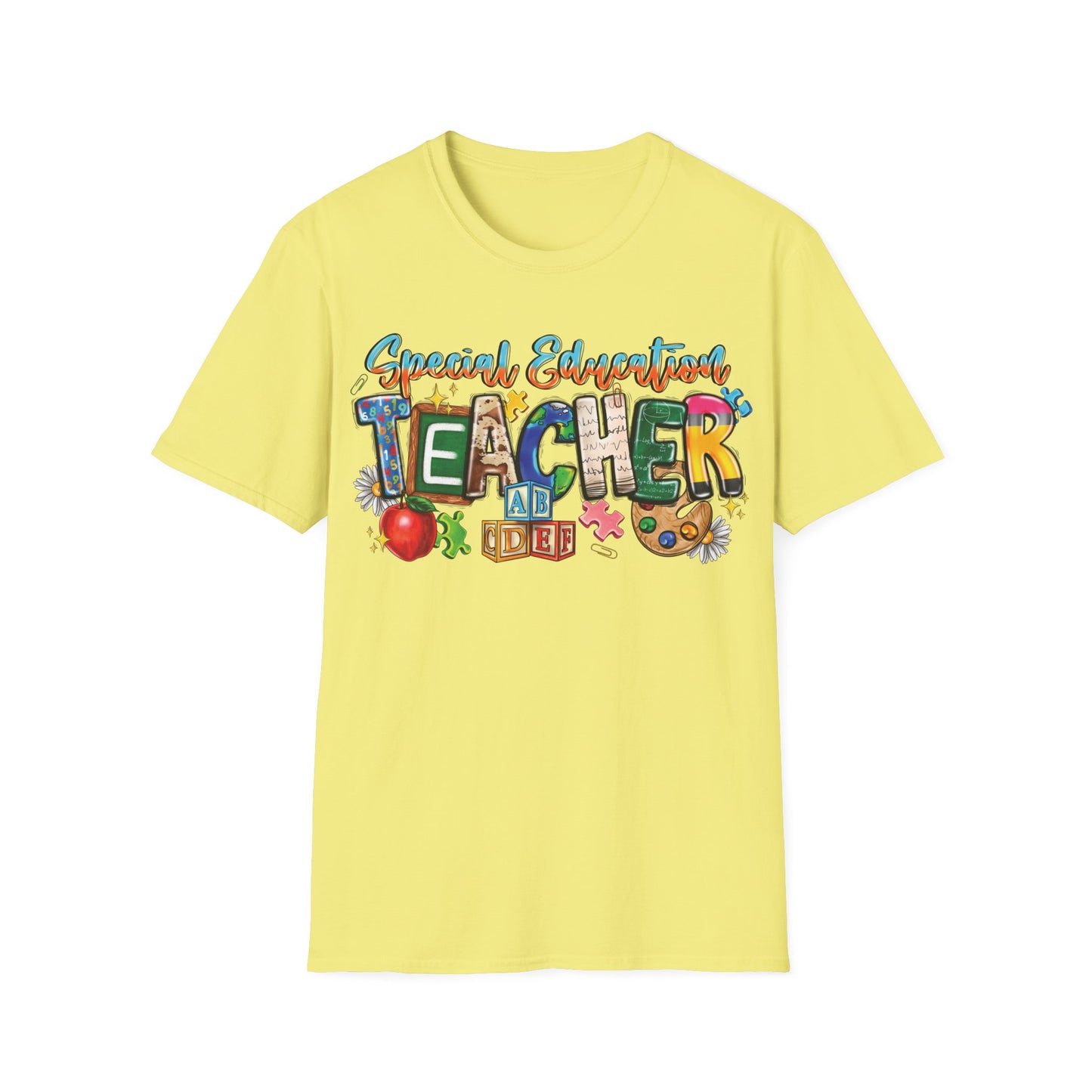 Special Education Teacher - Cheerful Unisex Short Sleeve T-Shirt