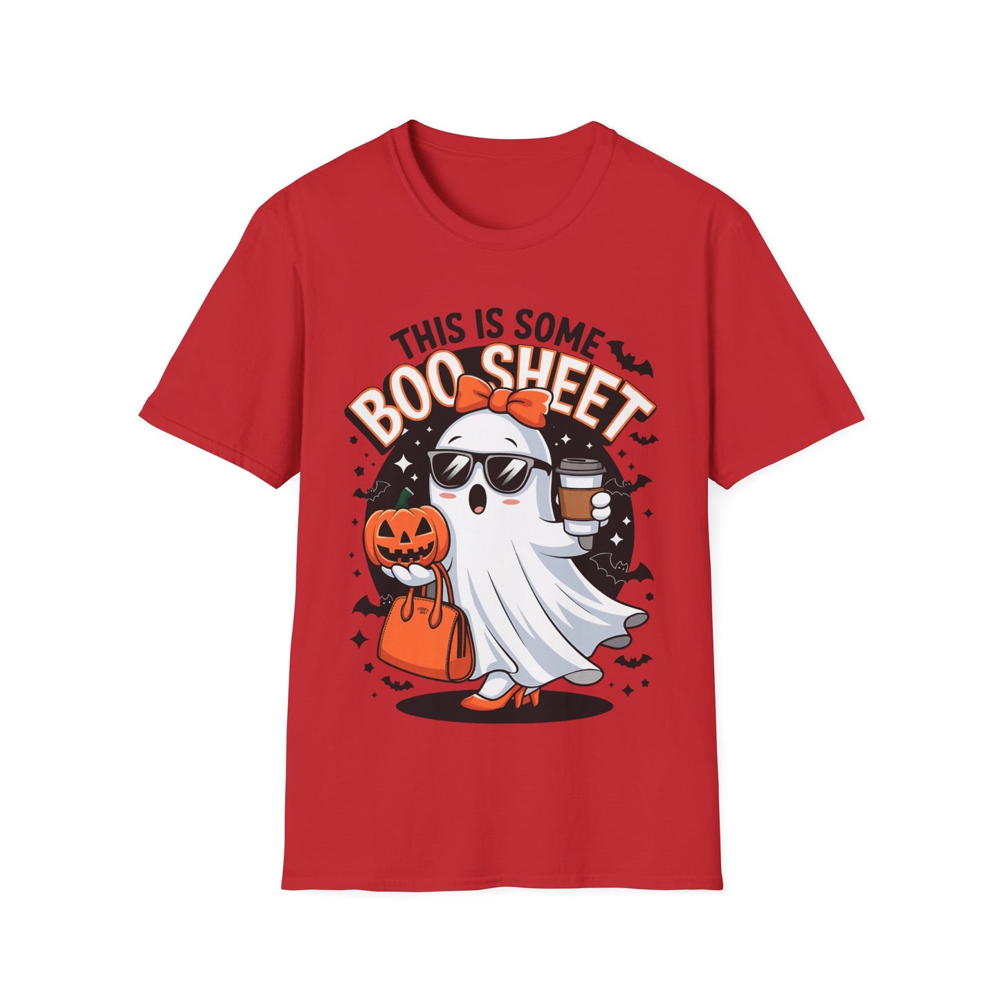 This Is Some Boo Sheet Halloween T-Shirt | Funny Ghost Coffee Tee