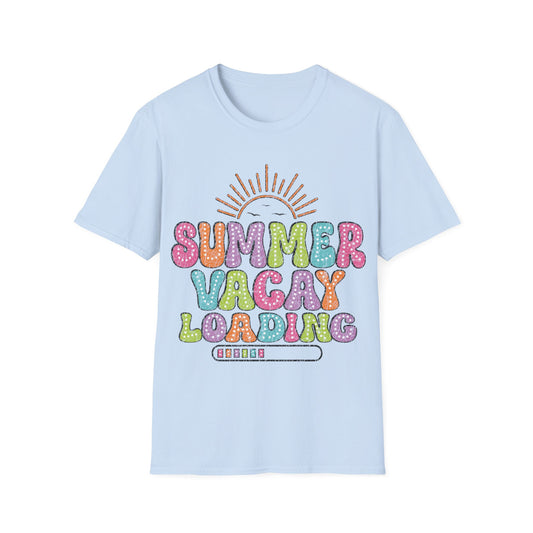 Summer Vacay Loading - Teacher's Unisex Short Sleeve T-Shirt