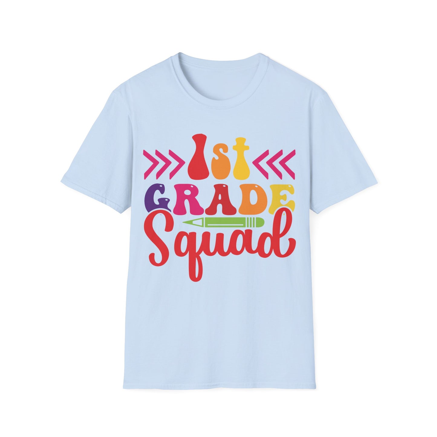 1st Grade Squad - Back To School T-Shirt