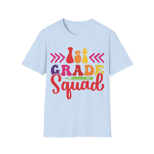 1st Grade Squad - Back To School T-Shirt