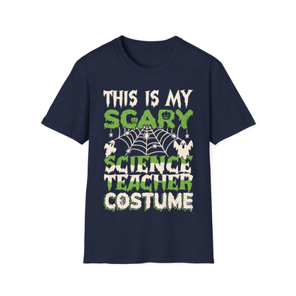 This Is My Scary Science Teacher Costume Halloween T-Shirt For Science Teachers