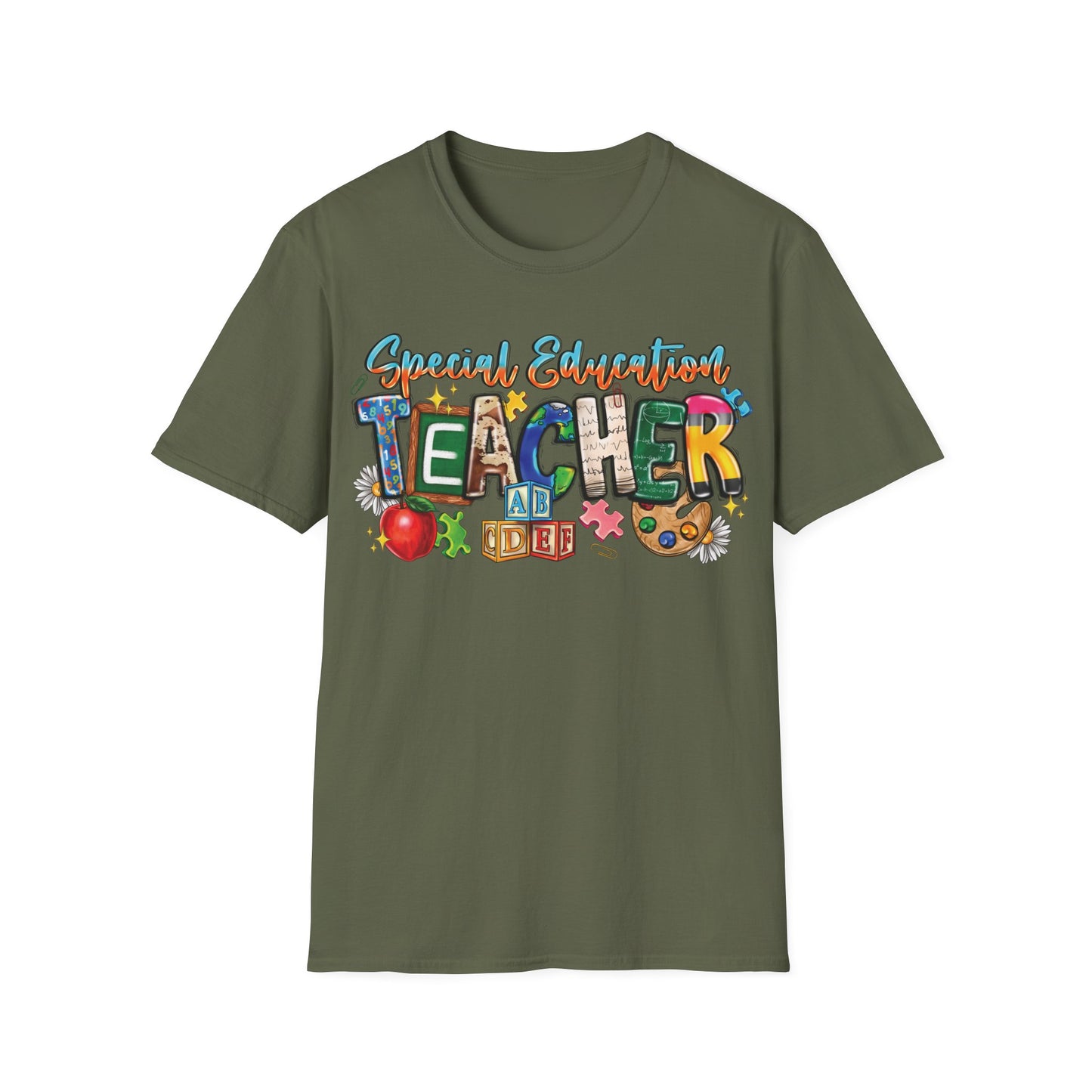 Special Education Teacher - Cheerful Unisex Short Sleeve T-Shirt