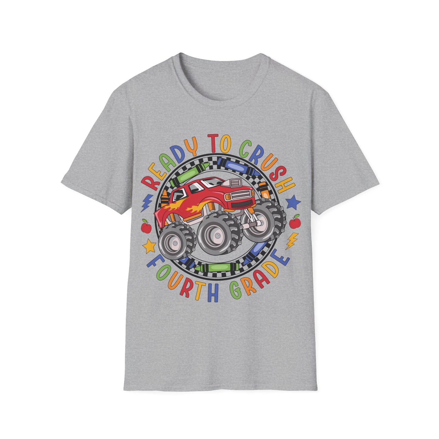 Ready to crush 4th Grade - Teachers Unisex T-Shirt