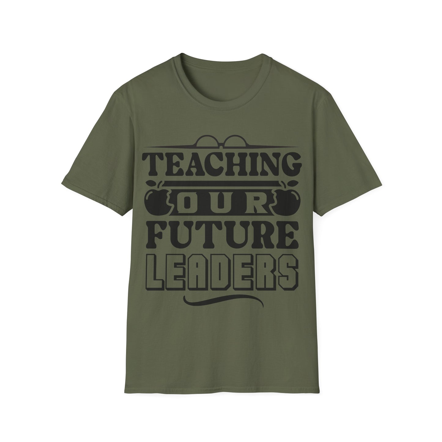 Teaching Future Leaders - Inspirational + Motivational Teacher T-shirt