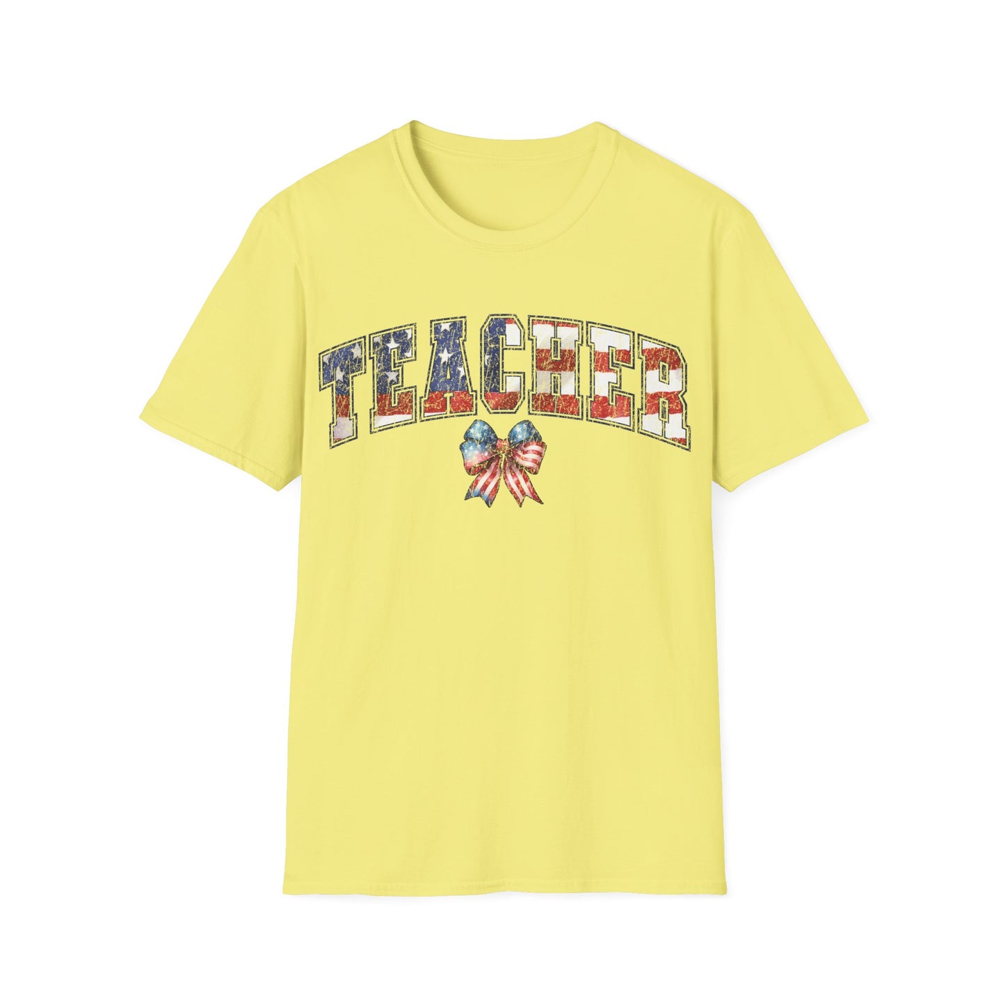 4th July Teacher -Patriotic Unisex Short Sleeve T-Shirt