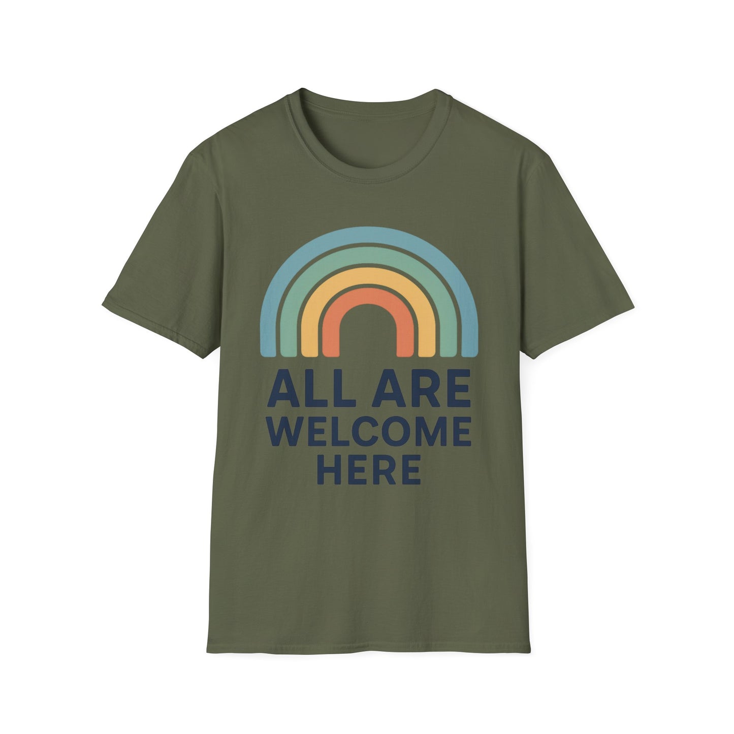 All Are Welcome Here - Neurodiversity + Inclusion - T-Shirt