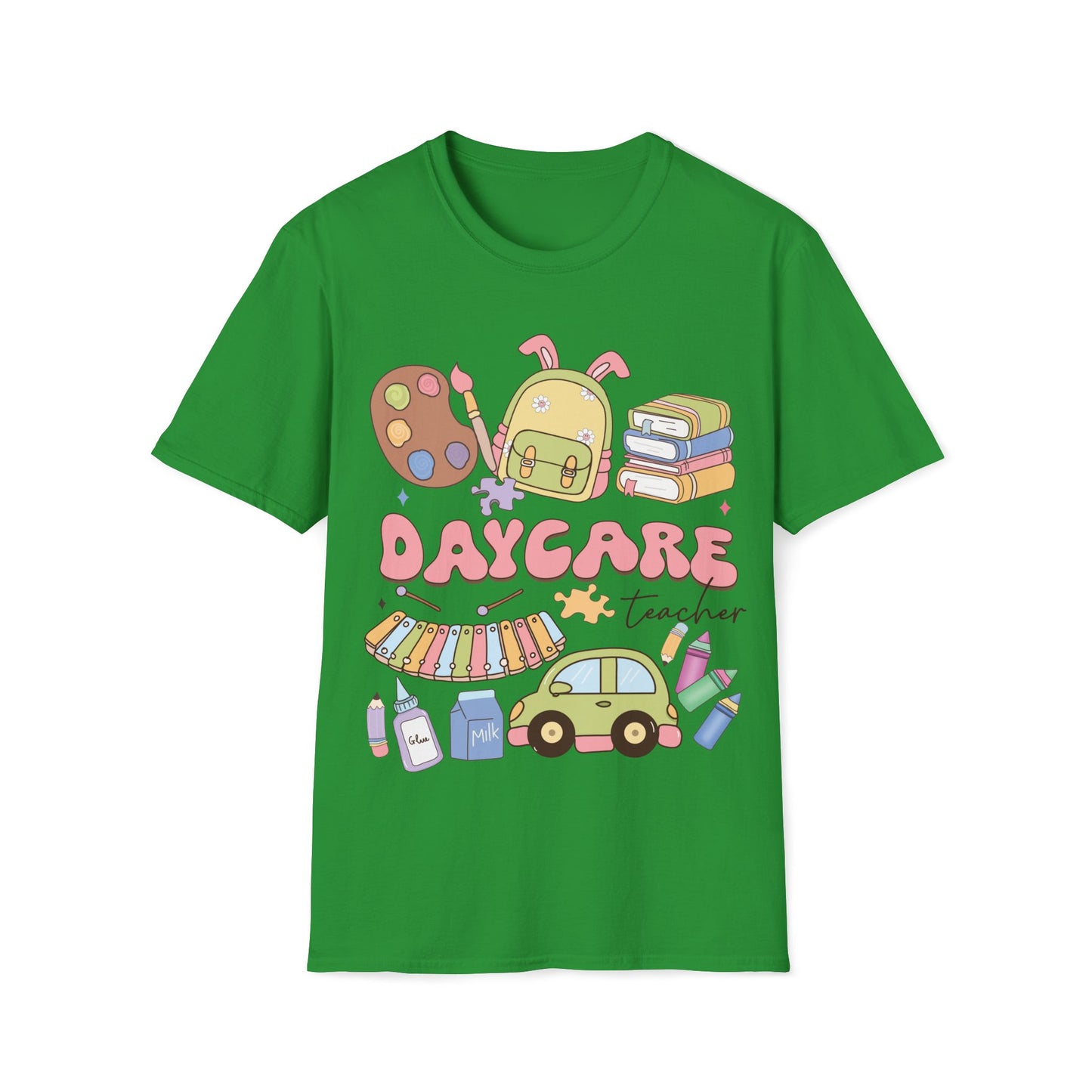 Daycare Teacher - Cute, Graphic, Playful Teacher T-shirt - Back to School