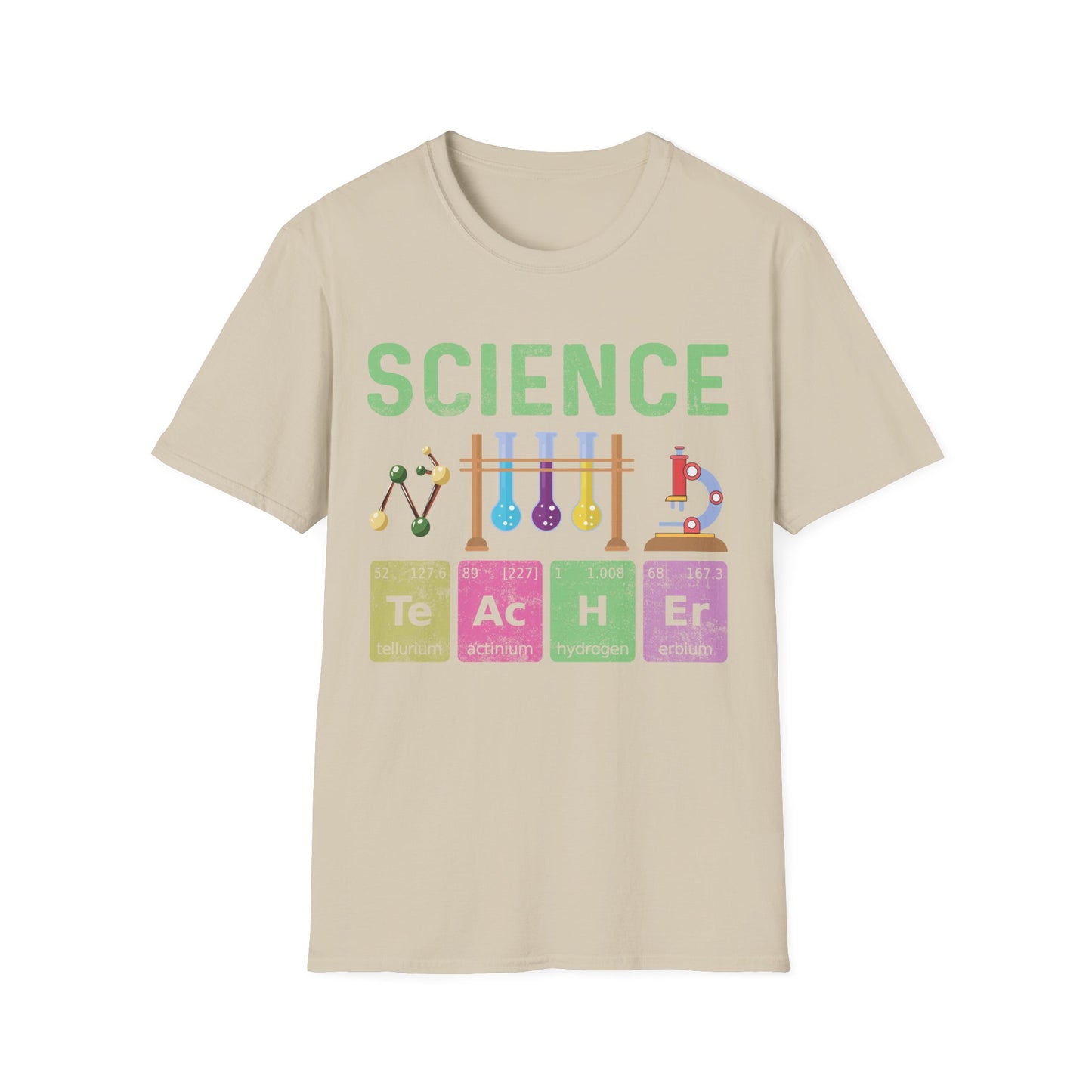 Science Teacher - Cheerful Unisex Short Sleeve T-Shirt