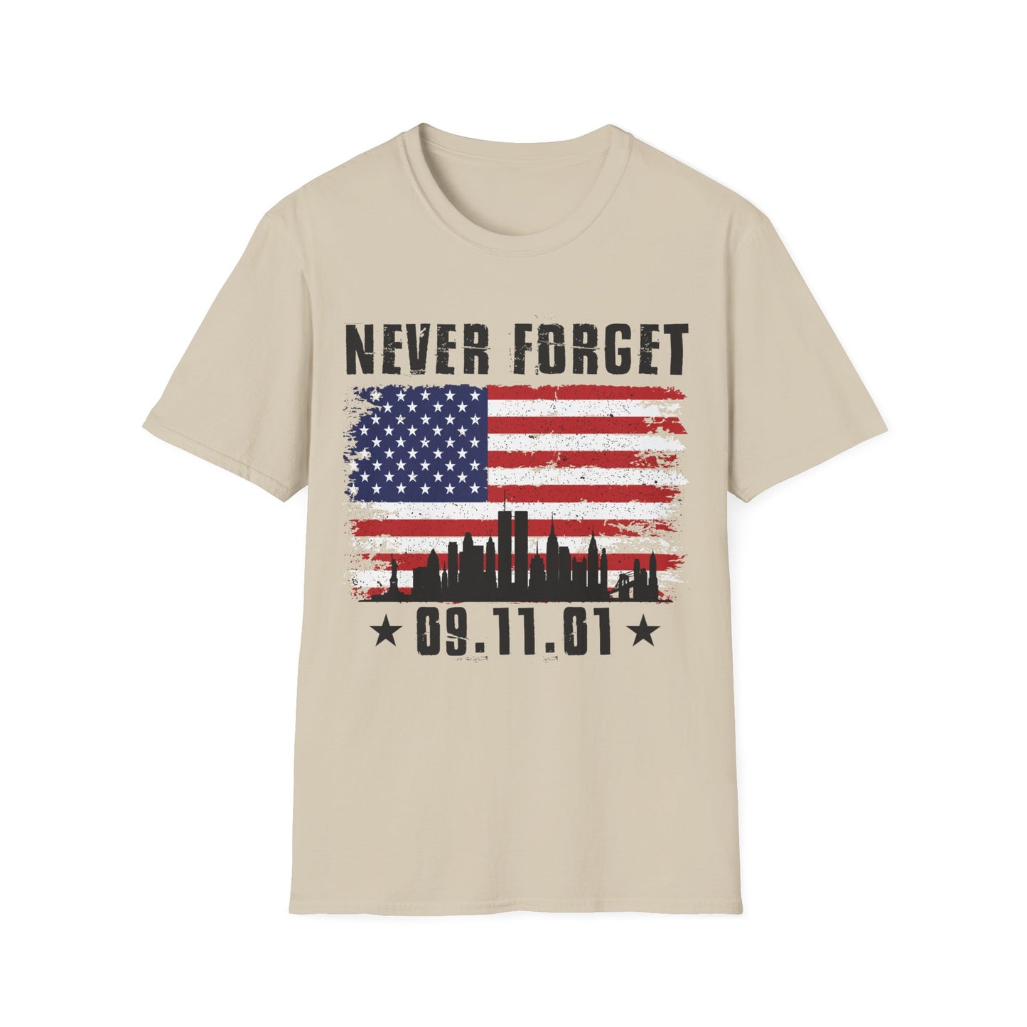Never Forget 911 - Unisex Short Sleeve T-Shirt