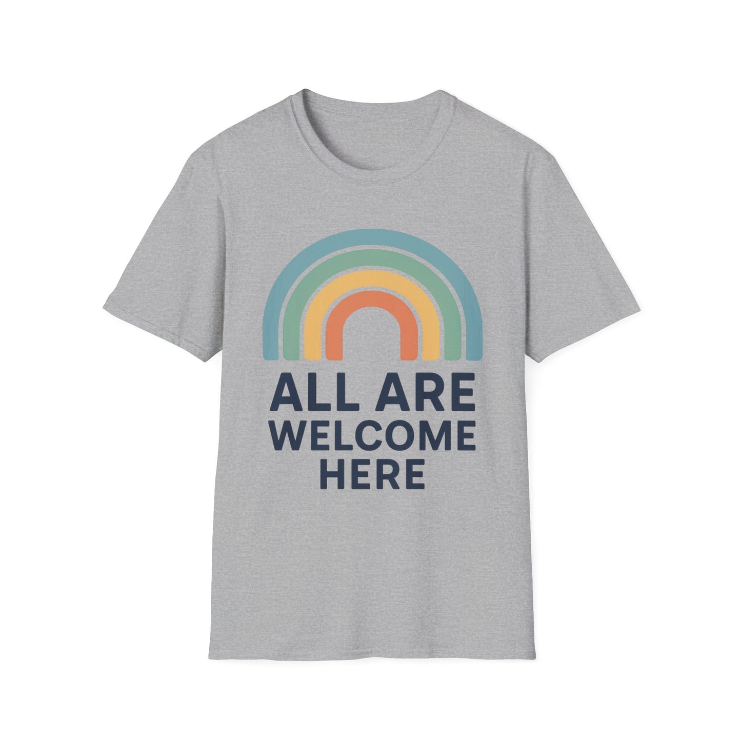 All Are Welcome Here - Neurodiversity + Inclusion - T-Shirt