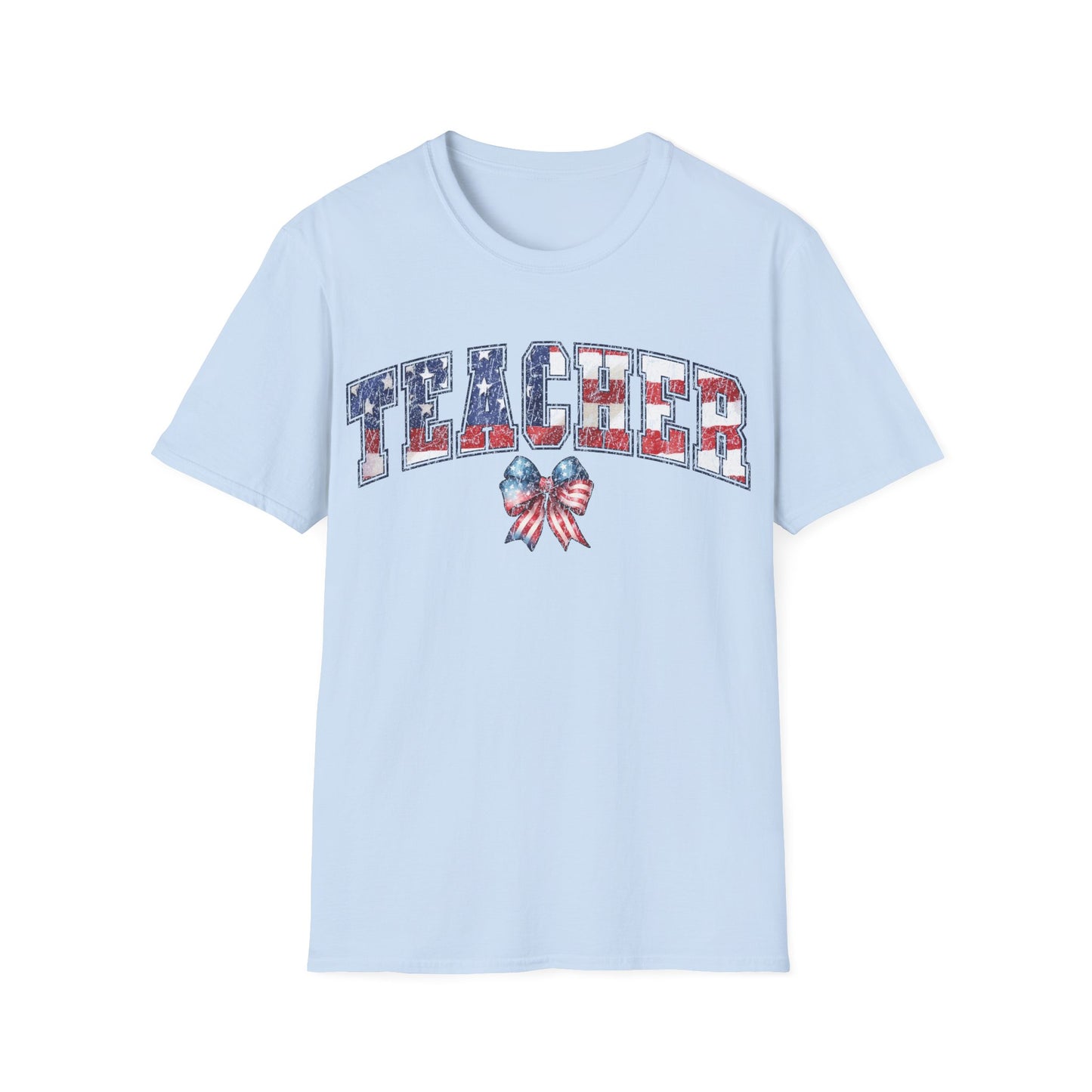 4th July Teacher -Patriotic Unisex Short Sleeve T-Shirt