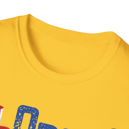 One American Teacher 4th July Celebration - Unisex Short Sleeve T-Shirt