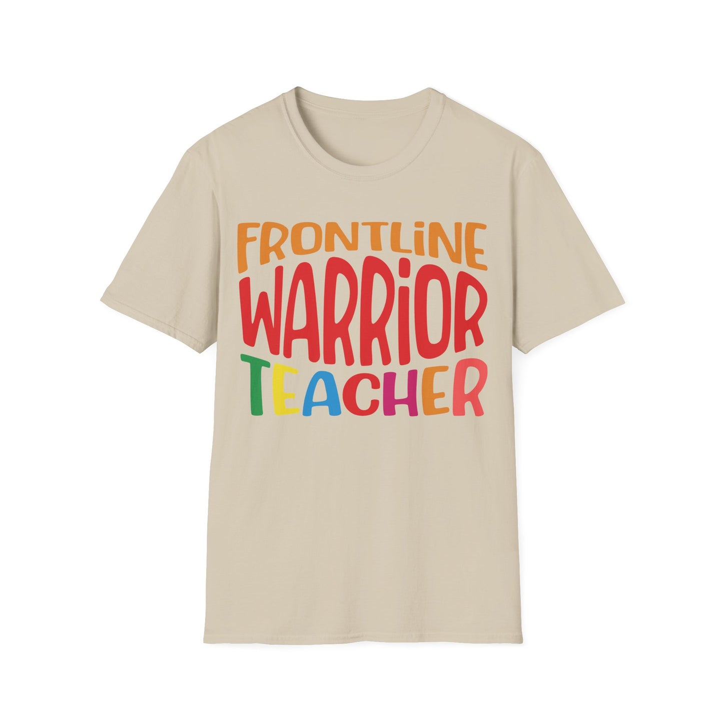 Frontline Warrior Teacher Unisex Jersey T-shirt