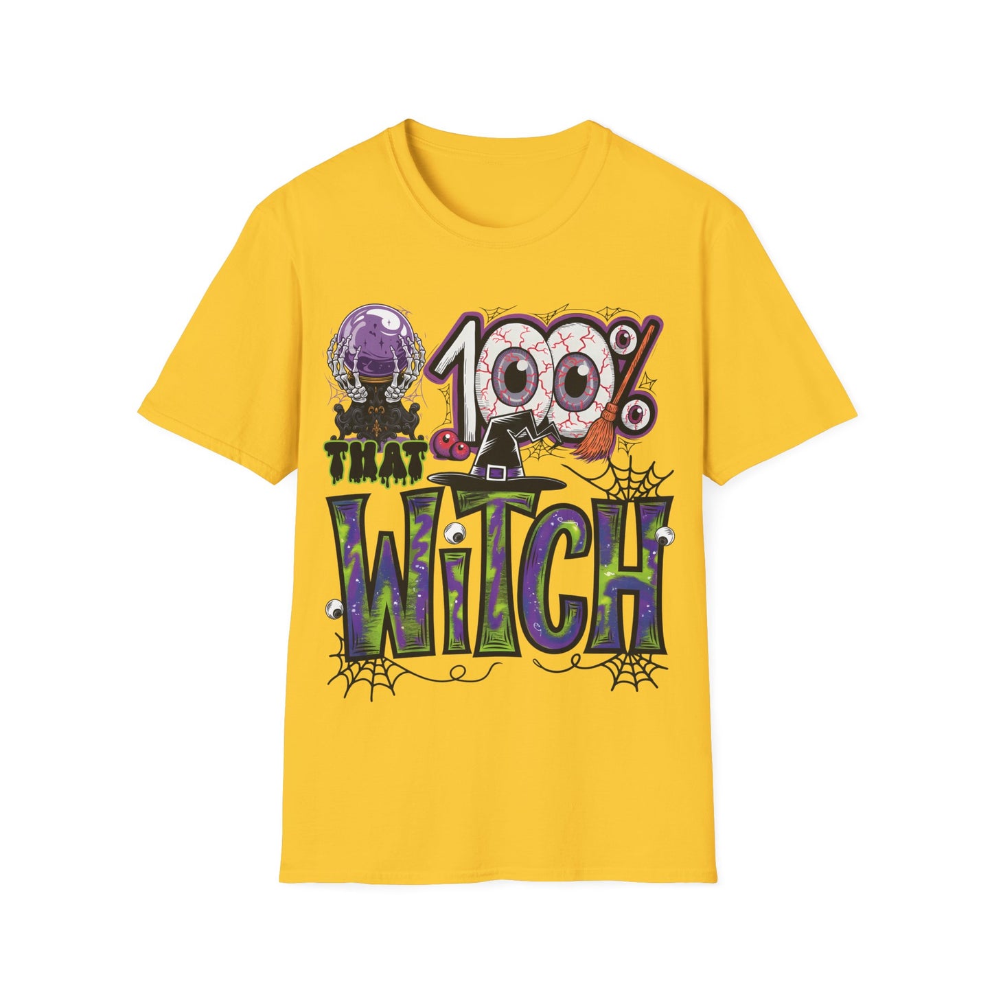 100% That Witch T-Shirt | Funny Halloween Witch Costume Tee