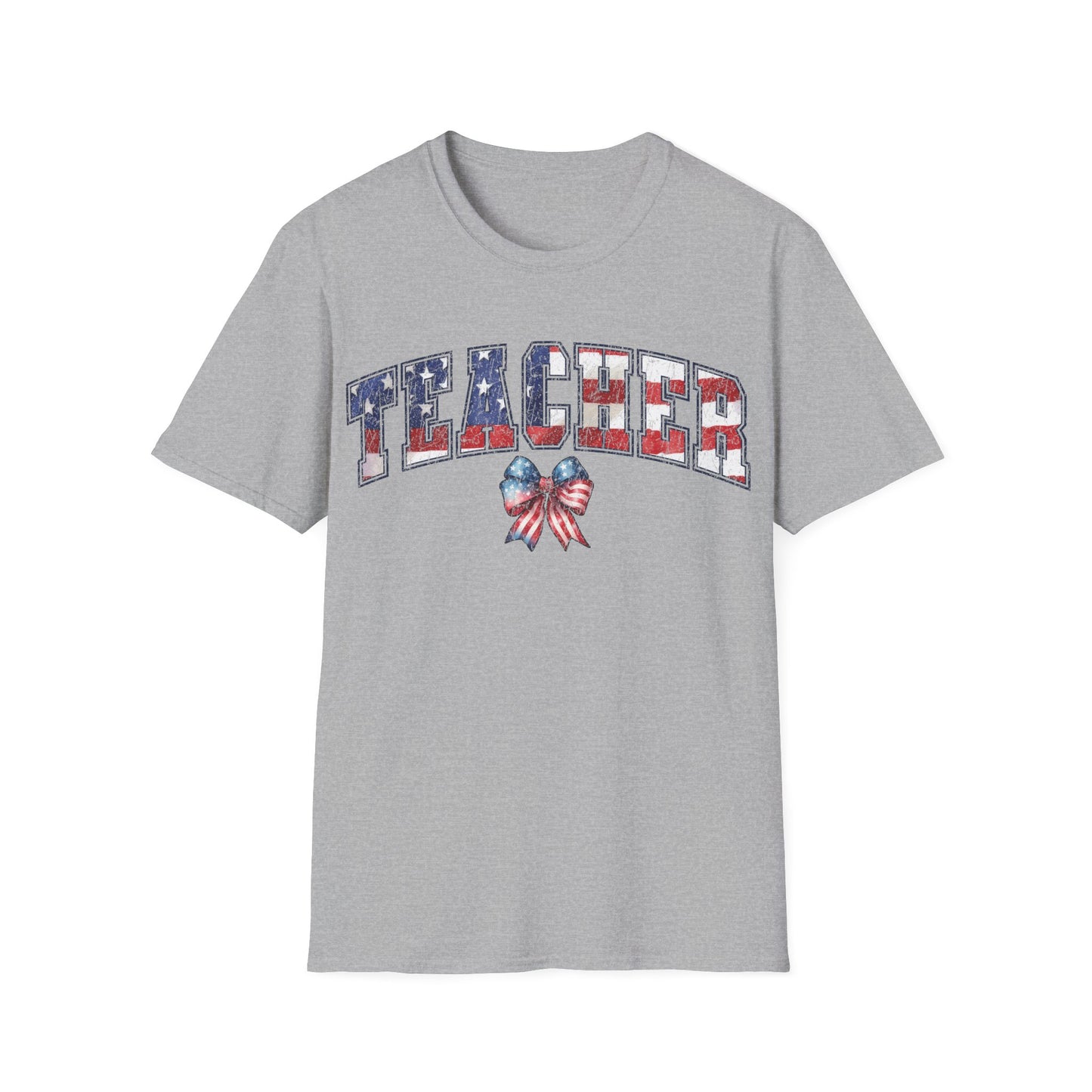4th July Teacher -Patriotic Unisex Short Sleeve T-Shirt