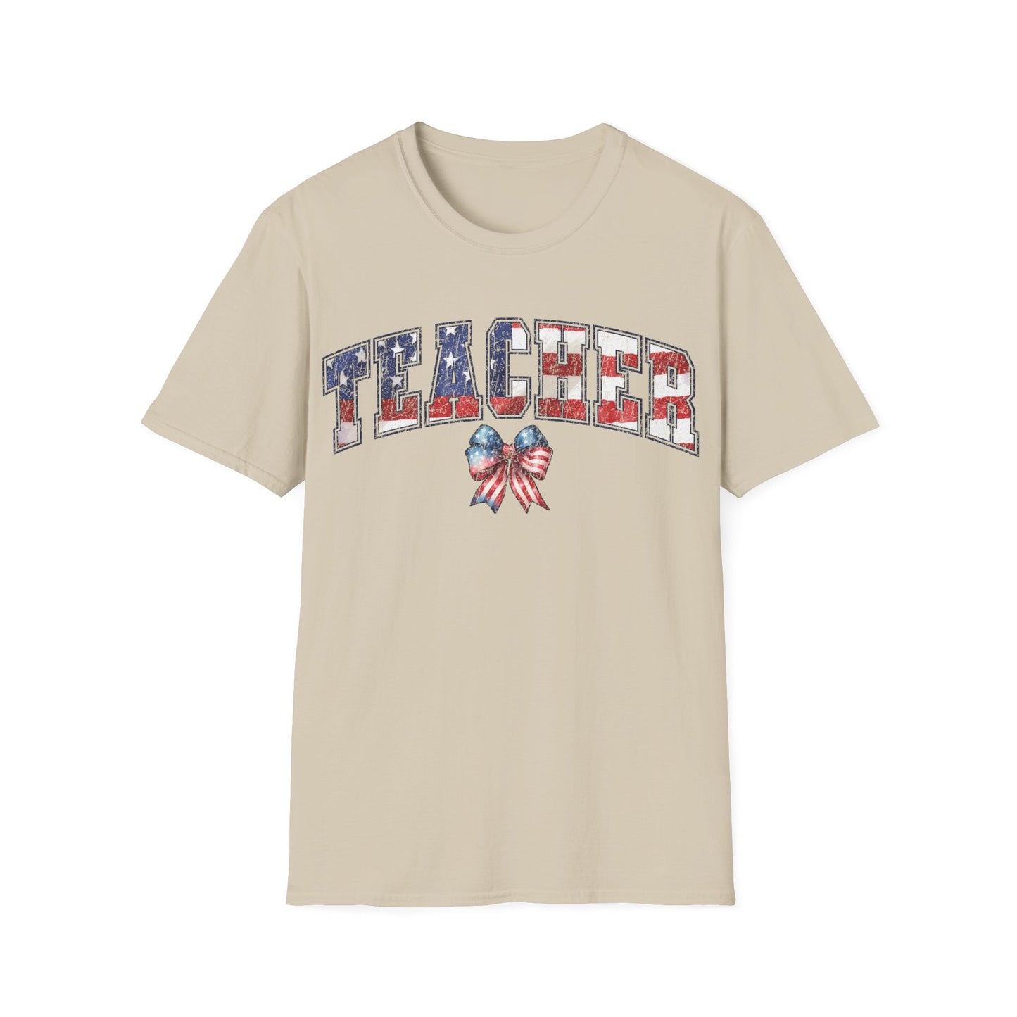 4th July Teacher -Patriotic Unisex Short Sleeve T-Shirt