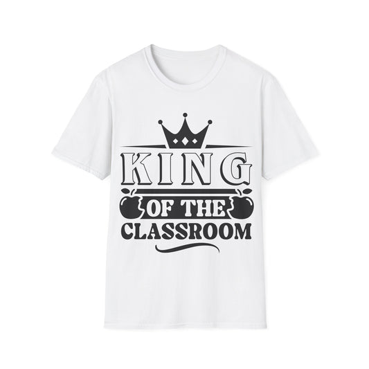 King of the Classroom Unisex Jersey Short Sleeve Teacher T-Shirt