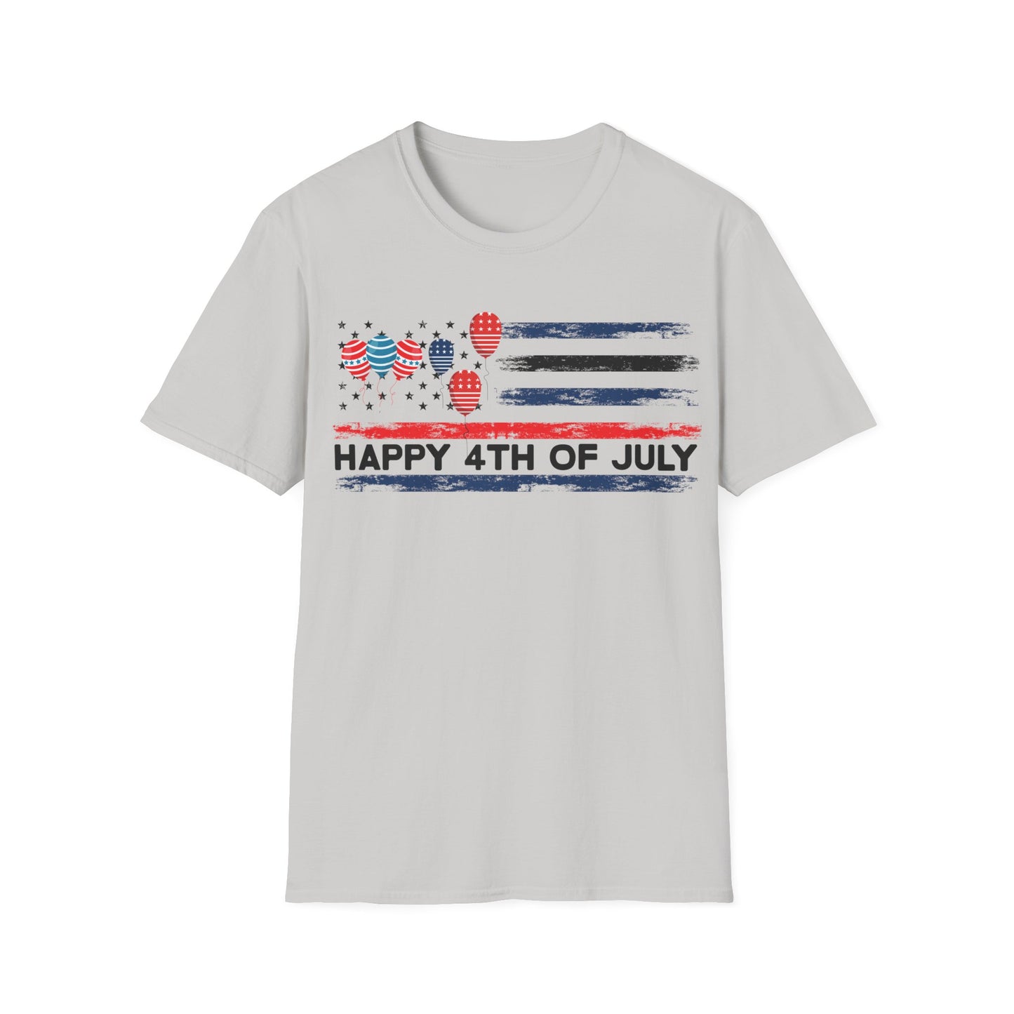 Happy 4th July - Unisex Short Sleeve T-Shirt