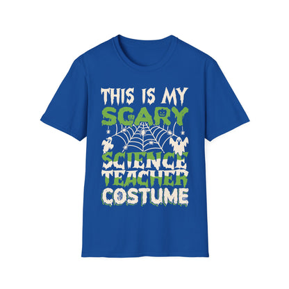This Is My Scary Science Teacher Costume Halloween T-Shirt For Science Teachers