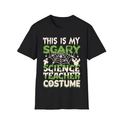 This Is My Scary Science Teacher Costume Halloween T-Shirt For Science Teachers
